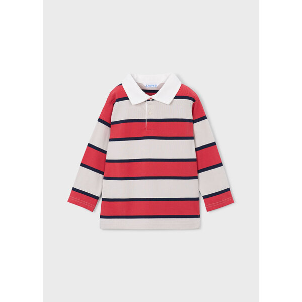 ΠΑΙΔΙΚΗ ΜΠΛΟΥΖΑ ΠΟΛΟ ΡΙΓΕ ΚΟΚΚΙΝΟ  ΑΓΟΡΙ MAYORAL 26-03111-091 - Image 4