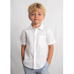 ΠΑΙΔΙΚΟ ΠΟΥΚΑΜΙΣΟ ΛΙΝΟ  ΚΟΝΤΟΜΑΝΙΚΟ ΛΕΥΚΟ ΑΓΟΡΙ MAYORAL 26-03112-010