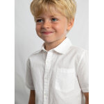 ΠΑΙΔΙΚΟ ΠΟΥΚΑΜΙΣΟ ΛΙΝΟ  ΚΟΝΤΟΜΑΝΙΚΟ ΛΕΥΚΟ ΑΓΟΡΙ MAYORAL 26-03112-010 - Image 2