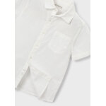 ΠΑΙΔΙΚΟ ΠΟΥΚΑΜΙΣΟ ΛΙΝΟ  ΚΟΝΤΟΜΑΝΙΚΟ ΛΕΥΚΟ ΑΓΟΡΙ MAYORAL 26-03112-010 - Image 5