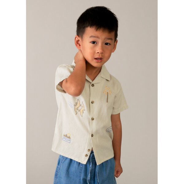 ΠΑΙΔΙΚΟ ΠΟΥΚΑΜΙΣΟ ΚΕΝΤΗΤΟ ΜΠΕΖ ΑΓΟΡΙ MAYORAL 26-03114-021 - Image 2