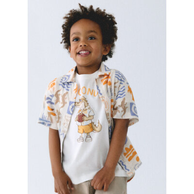 ΠΑΙΔΙΚΟ ΠΟΥΚΑΜΙΣΟ ΣΤΑΜΠΩΤΟ  ΑΓΟΡΙ MAYORAL 26-03115-025