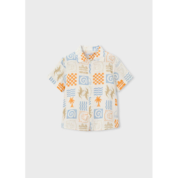 ΠΑΙΔΙΚΟ ΠΟΥΚΑΜΙΣΟ ΣΤΑΜΠΩΤΟ  ΑΓΟΡΙ MAYORAL 26-03115-025 - Image 2