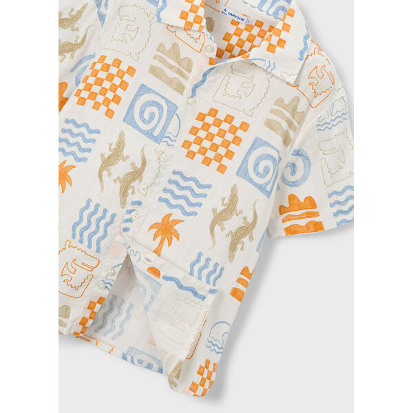 ΠΑΙΔΙΚΟ ΠΟΥΚΑΜΙΣΟ ΣΤΑΜΠΩΤΟ  ΑΓΟΡΙ MAYORAL 26-03115-025 - Image 4