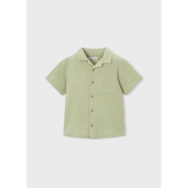 ΠΑΙΔΙΚΟ ΠΟΥΚΑΜΙΣΟ ΓΚΟΦΡΕ ΠΡΑΣΙΝΟ ΑΓΟΡΙ MAYORAL 26-03116-049 - Image 4