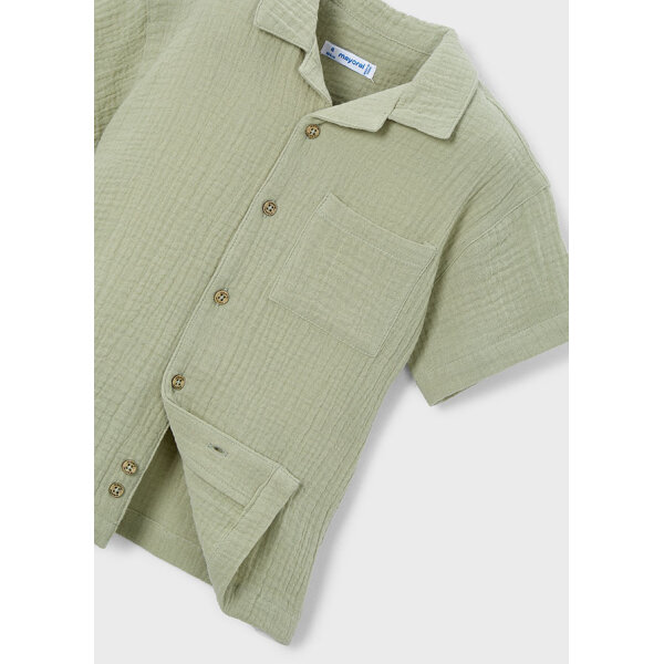 ΠΑΙΔΙΚΟ ΠΟΥΚΑΜΙΣΟ ΓΚΟΦΡΕ ΠΡΑΣΙΝΟ ΑΓΟΡΙ MAYORAL 26-03116-049 - Image 6