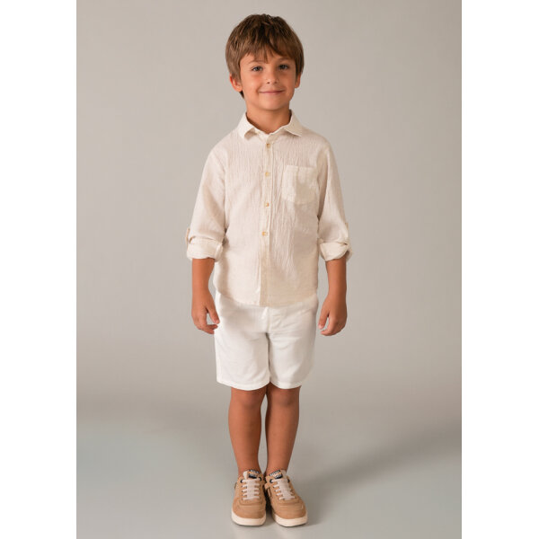 ΠΑΙΔΙΚΟ ΠΟΥΚΑΜΙΣΟ ΛΙΝΟ  ΑΓΟΡΙ MAYORAL 26-03119-035 - Image 3