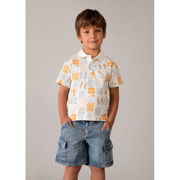 26-03206-026-L-1 ΠΑΙΔΙΚΗ ΤΖΙΝ ΒΕΡΜΟΥΔΑ CARGO ΑΓΟΡΙ MAYORAL 26-03206-026 - Image 1