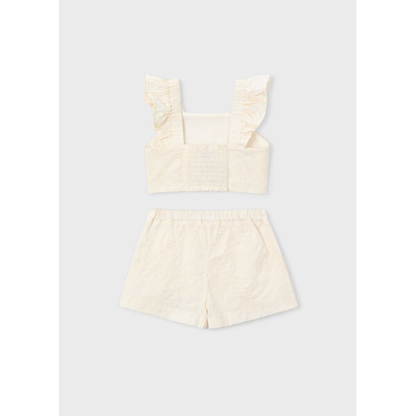 ΠΑΙΔΙΚΟ ΣΕΤ ΣΟΡΤΣ ΕΚΡΟΥ ΚΟΡΙΤΣΙ  MAYORAL 26-03235-088 - Image 2