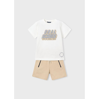 ΠΑΙΔΙΚΟ ΣΕΤ ΣΟΡΤΣ ΜΑΚΟ ΚΑΦΕ  ΑΓΟΡΙ MAYORAL 26-03606-045