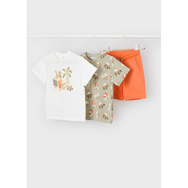 26-03609-056-M-4 ΠΑΙΔΙΚΟ ΣΕΤ ΜΑΚΟ ΜΠΛΟΥΖΑ 2ΤΜΧ ΠΡΑΣΙΝΟ ΑΓΟΡΙ MAYORAL 26-03609-056 - Image 1