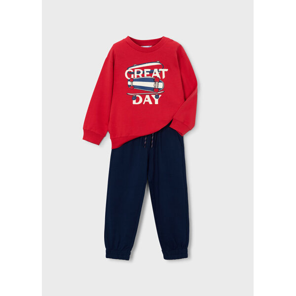 ΠΑΙΔΙΚΗ ΦΟΡΜΑ ΦΟΥΤΕΡ ΚΟΚΚΙΝΟ ΑΓΟΡΙ MAYORAL 26-03882-067 - Image 1