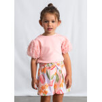 ΠΑΙΔΙΚΗ ΦΟΥΣΤΑ ΠΑΝΤΕΛΟΝΙ ΜΕ ΣΤΑΜΠΑ ΡΟΖ ΚΟΡΙΤΣΙ  MAYORAL 26-03906-070