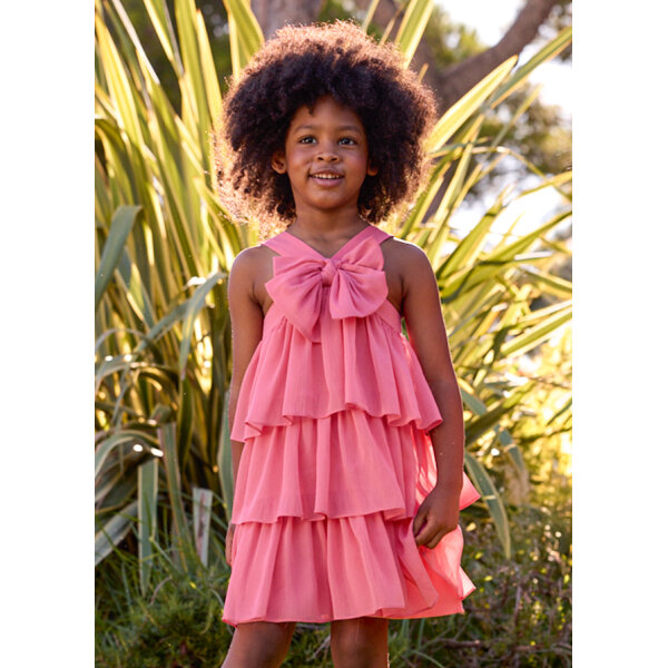 ΠΑΙΔΙΚΟ ΦΟΡΕΜΑ ΓΚΟΦΡΕ ΡΟΖ ΚΟΡΙΤΣΙ MAYORAL 26-03912-065 - Image 1