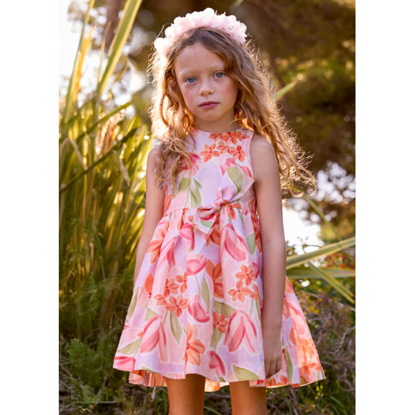 ΠΑΙΔΙΚΟ ΦΟΡΕΜΑ  ΡΟΖ ΚΟΡΙΤΣΙ MAYORAL 26-03913-077 - Image 1