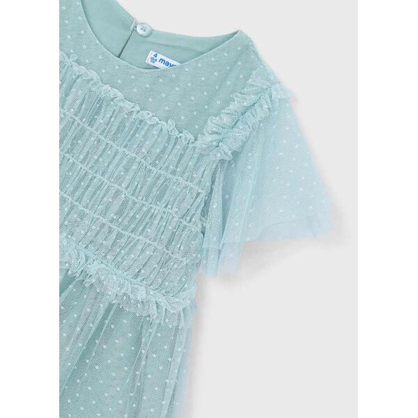 ΠΑΙΔΙΚΟ ΦΟΡΕΜΑ  ΜΕ ΤΟΥΛΙ ΚΟΡΙΤΣΙ ΠΡΑΣΙΝΟ MAYORAL 26-03917-080 - Image 6