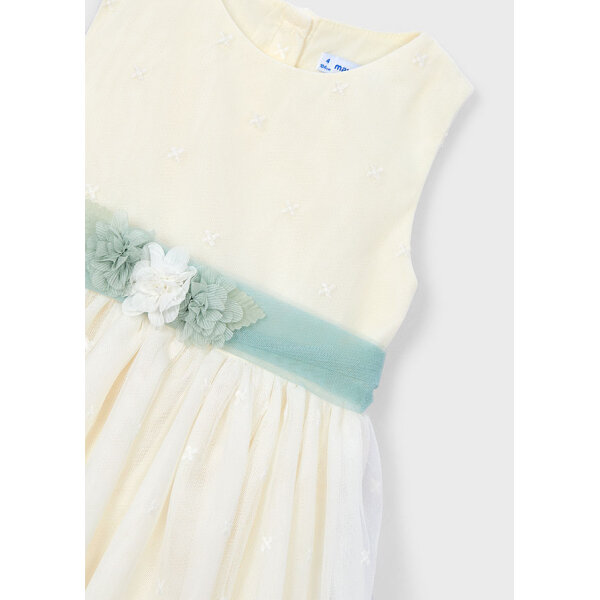 ΠΑΙΔΙΚΟ ΦΟΡΕΜΑ ΜΕ ΤΟΥΛΙ ΚΕΝΤΗΤΟ ΕΚΡΟΥ ΚΟΡΙΤΣΙ MAYORAL 26-03919-042 - Image 6