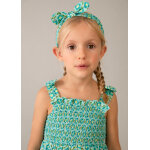 ΠΑΙΔΙΚΟ ΦΟΡΕΜΑ ΣΤΑΜΠΩΤΟ ΜΕ ΚΟΡΔΕΛΑ ΜΠΛΕ ΚΟΡΙΤΣΙ MAYORAL 26-03942-053 - Image 3