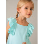 ΠΑΙΔΙΚΟ ΦΟΡΕΜΑ ΜΑΚΟ ΜΕ ΒΟΛΑΝ ΜΠΛΕ ΚΟΡΙΤΣΙ MAYORAL 26-03943-016 - Image 2