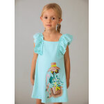 ΠΑΙΔΙΚΟ ΦΟΡΕΜΑ ΜΑΚΟ ΜΕ ΒΟΛΑΝ ΜΠΛΕ ΚΟΡΙΤΣΙ MAYORAL 26-03943-016 - Image 3