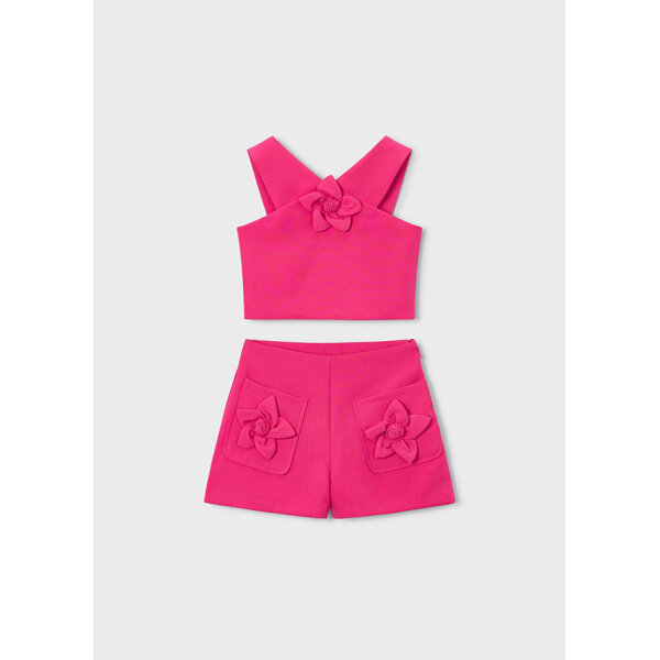 ΠΑΙΔΙΚΟ ΣΕΤ ΣΟΡΤΣ ΚΡΕΠ ΚΟΚΚΙΝΟ ΚΟΡΙΤΣΙ  MAYORAL 26-03948-094 - Image 2