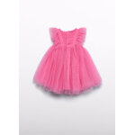 ΠΑΙΔΙΚΟ ΦΟΡΕΜΑ ΜΕ ΤΟΥΛΙ ΚΑΙ ΒΟΛΑΝ ABEL AND LULA ΡΟΖ 26-05012-090 - Image 3