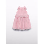ΠΑΙΔΙΚΟ ΦΟΡΕΜΑ ΜΕ ΤΟΥΛΙ ABEL AND LULA ΡΟΖ 26-05034-081 - Image 5