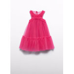 ΠΑΙΔΙΚΟ ΦΟΡΕΜΑ ΜΕ ΤΟΥΛΙ ΚΑΙ ΒΟΛΑΝ ABEL AND LULA ΦΟΥΞΙΑ 26-05036-065 - Image 4