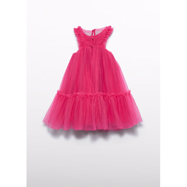 ΠΑΙΔΙΚΟ ΦΟΡΕΜΑ ΜΕ ΤΟΥΛΙ ΚΑΙ ΒΟΛΑΝ ABEL AND LULA ΦΟΥΞΙΑ 26-05036-065 - Image 5