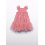 ΠΑΙΔΙΚΟ ΦΟΡΕΜΑ ΜΕ ΤΟΥΛΙ ΚΑΙ ΒΟΛΑΝ ABEL AND LULA ΜΩΒ 26-05039-069 - Image 3