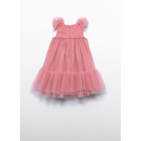 ΠΑΙΔΙΚΟ ΦΟΡΕΜΑ ΜΕ ΤΟΥΛΙ ΚΑΙ ΒΟΛΑΝ ABEL AND LULA ΜΩΒ 26-05039-069 - Image 3