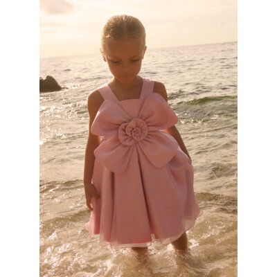 ΠΑΙΔΙΚΟ ΦΟΡΕΜΑ ΜΕ ΛΟΥΛΟΥΔΙ ABEL AND LULA ΡΟΖ 26-05049-057