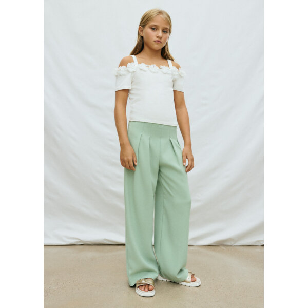 ΠΑΙΔΙΚΟ ΠΑΝΤΕΛΟΝΙ ΜΑΚΡΥ ΚΡΕΠ ΠΡΑΣΙΝΟ ΚΟΡΙΤΣΙ MAYORAL 26-06548-094 - Image 1