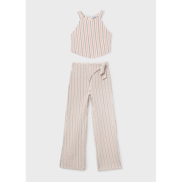 ΠΑΙΔΙΚΟ ΣΕΤ ΠΑΝΤΕΛΟΝΙ ΜΕ ΡΙΓΕΣ   ΚΟΡΙΤΣΙ MAYORAL 26-06560-026 - Image 2