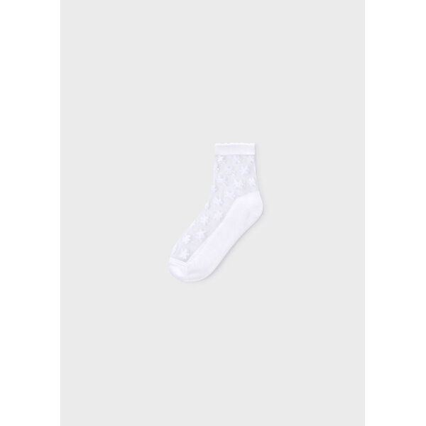 ΠΑΙΔΙΚΟ ΚΑΛΣΟΝ ΛΕΥΚΟ ΚΟΡΙΤΣΙ MAYORAL 26-10186-020 - Image 2