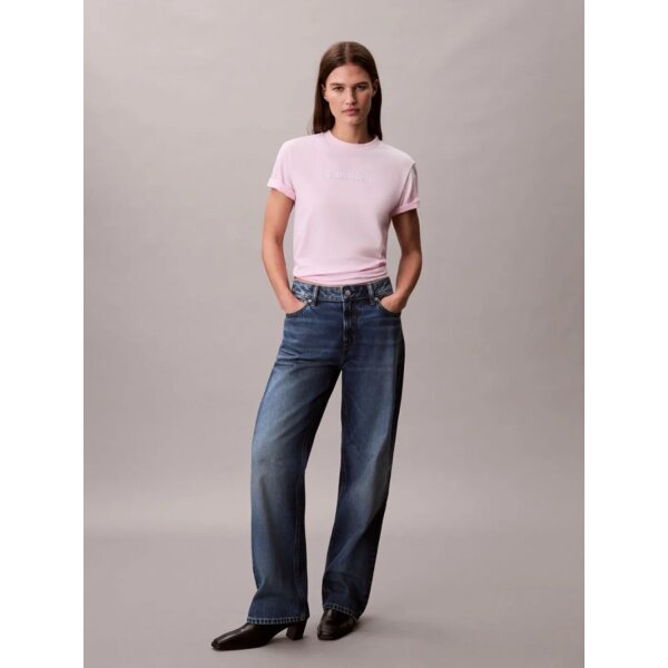 ΓΥΝΑΙΚΕΙΑ ΜΠΛΟΥΖΑ SS CLASSIC FOIL  CALVIN KLEIN LV047E821G-TN9 - Image 4