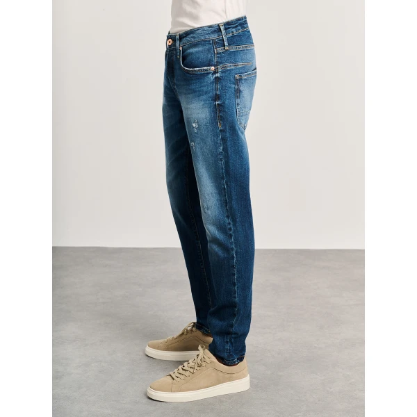 Ανδρικό Παντελόνι Τζιν Simon STAFF GALLERY 5-829.060.S2.054 μπλε - Image 2