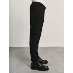 Ανδρικό Παντελόνι Φούτερ σε Ίσια γραμμή STAFF GALLERY 60-102.054 μαύρο - Image 4