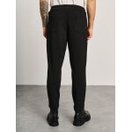 Ανδρικό Παντελόνι Φούτερ σε Ίσια γραμμή STAFF GALLERY 60-102.054 μαύρο - Image 3