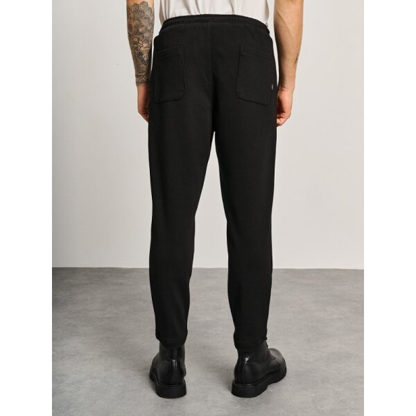 Ανδρικό Παντελόνι Φούτερ σε Ίσια γραμμή STAFF GALLERY 60-102.054 μαύρο - Image 3