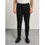 Ανδρικό Παντελόνι Φούτερ σε Ίσια γραμμή STAFF GALLERY 60-102.054 μαύρο