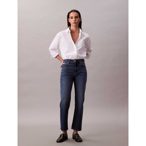 ΓΥΝΑΙΚΕΙΟ ΠΟΥΚΑΜΙΣΟ SOLID BOXY CROPPED SHIRT CALVIN KLEIN LV047C141G-YAA - Image 5