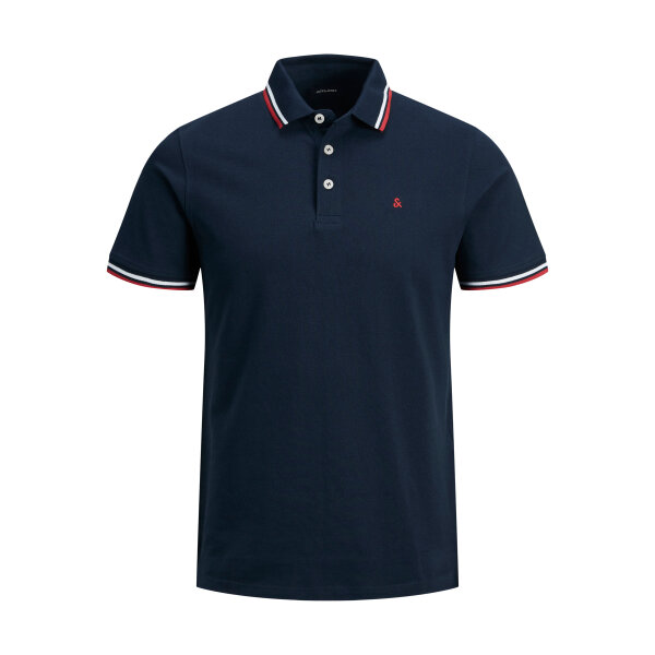 ΑΝΔΡΙΚΗ ΜΠΛΟΥΖΑ JJEPAULOS POLO SS NOOS JACK & JONES ΜΠΛΕ 12136668 - Image 3