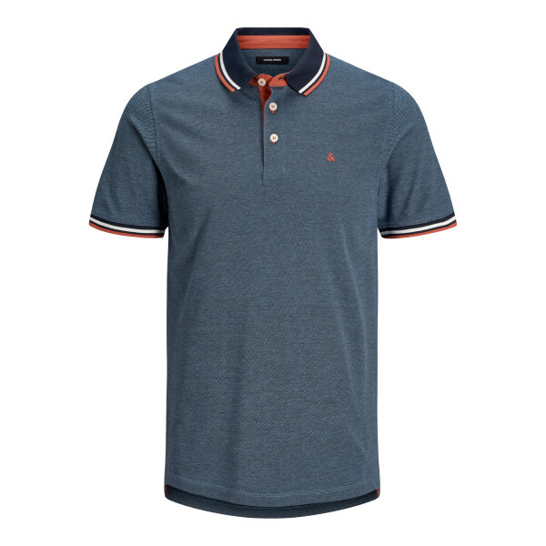 ΑΝΔΡΙΚΗ ΜΠΛΟΥΖΑ JJEPAULOS POLO SS NOOS JACK & JONES  12136668 ΜΠΛΕ - Image 2