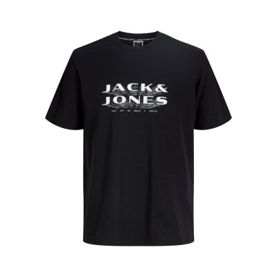 ΑΝΔΡΙΚΗ ΜΠΛΟΥΖΑ JCOFUSION JJ BRANDING TEE SS CREW NECK JACK & JONES ΜΑΥΡΟ 12289880
