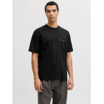 ΑΝΔΡΙΚΗ ΜΠΛΟΥΖΑ JPRBLAOWEN SS BRANDING TEE SN JACK & JONES ΜΑΥΡΟ 12292397