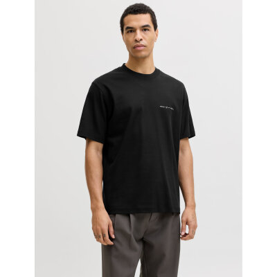 ΑΝΔΡΙΚΗ ΜΠΛΟΥΖΑ JPRBLAOWEN SS BRANDING TEE SN JACK & JONES ΜΑΥΡΟ 12292397