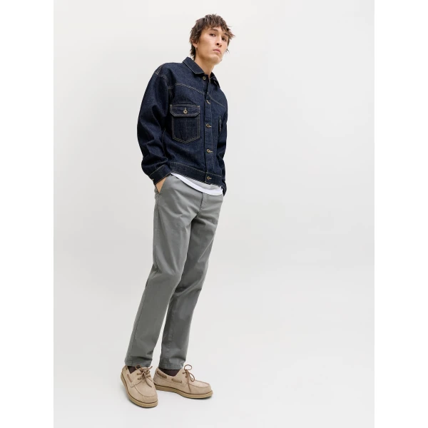 ΑΝΔΡΙΚΟ ΠΑΝΤΕΛΟΝΙ JPSTOLLIE VANCE CHINO NOOS JACK & JONES 12292970 ΓΚΡΙ - Image 5