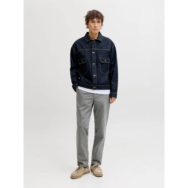 F_12292970_M_4950910_Front Full ΑΝΔΡΙΚΟ ΠΑΝΤΕΛΟΝΙ JPSTOLLIE VANCE CHINO NOOS JACK & JONES 12292970 ΓΚΡΙ - Image 1