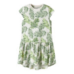 ΠΑΙΔΙΚΟ ΜΑΚΟ ΦΟΡΕΜΑ Carinaria Palm Leaf ΠΡΑΣΙΝΟ ΚΟΡΙΤΣΙ NAME IT 13228209